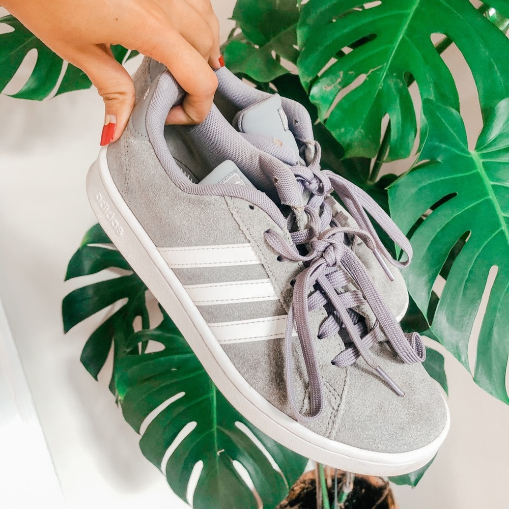 Adidas Courtside Grey Sneakers